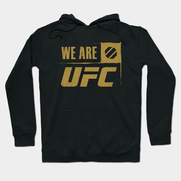 UFC We Are UFC Octagon Hoodie by ganisfarhan